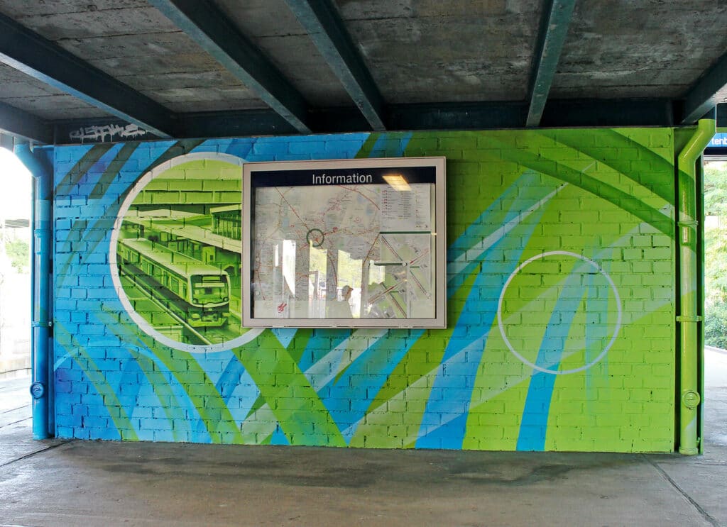 Steven Karlstedt Graffiti Referenz - Deutsche Bahn - Regional- und S-Bahnhof Hohenschönhausen